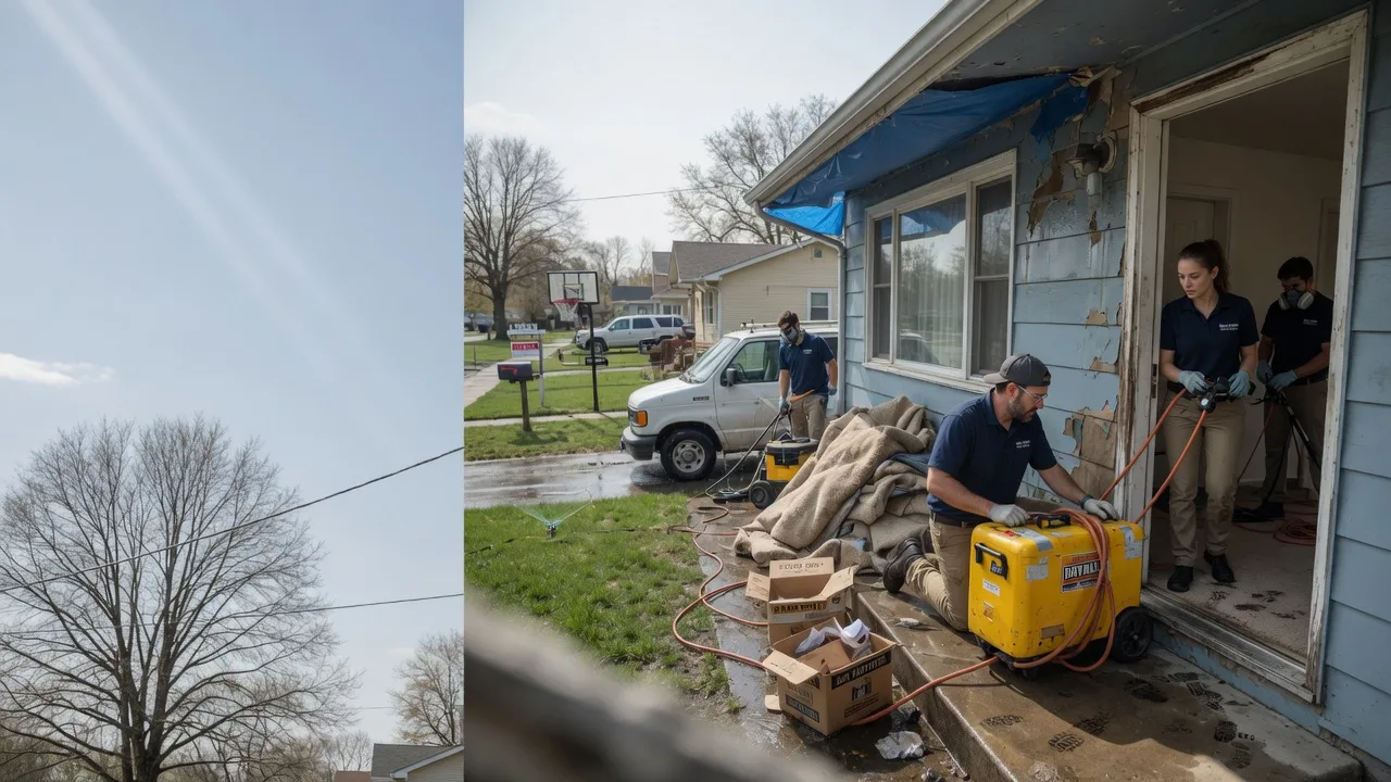 Basement Flood Cleanup in Ivydale, WV near me
